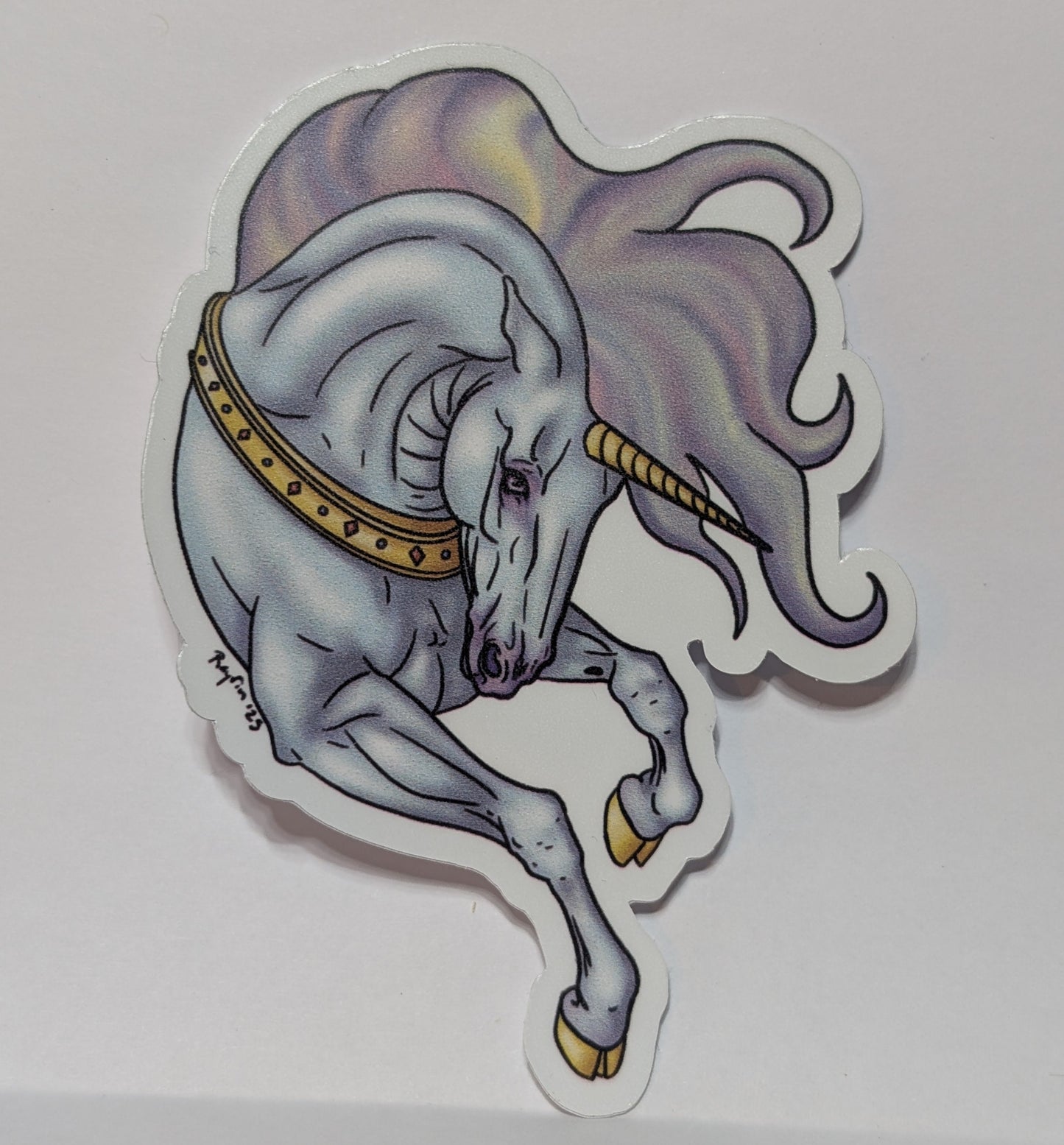 Spicy Rainbow Unicorn Sticker