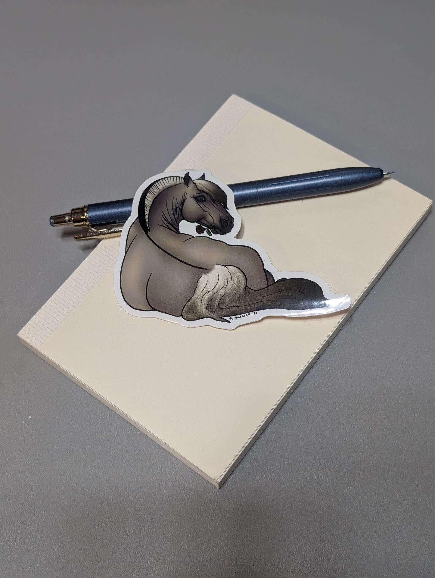Grulla Fjord Sticker