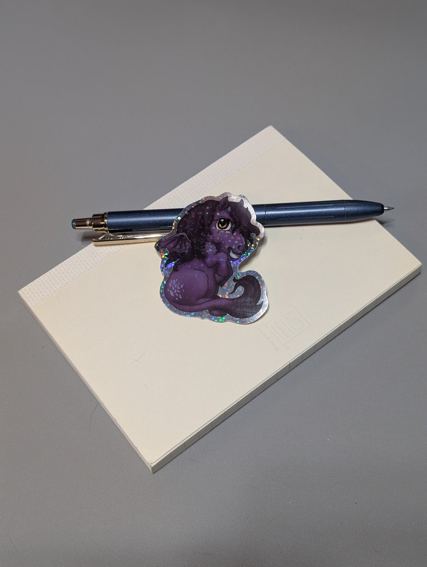 Glitter Naughty Pony Sticker