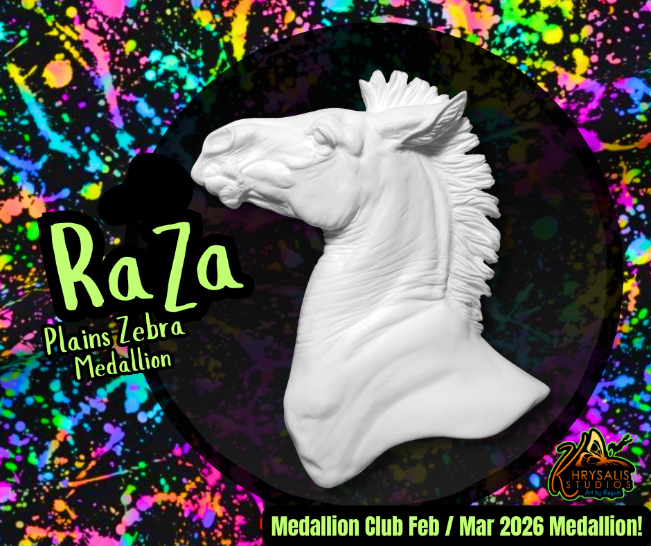 Raza Zebra Medallion - Khrysalis Studios