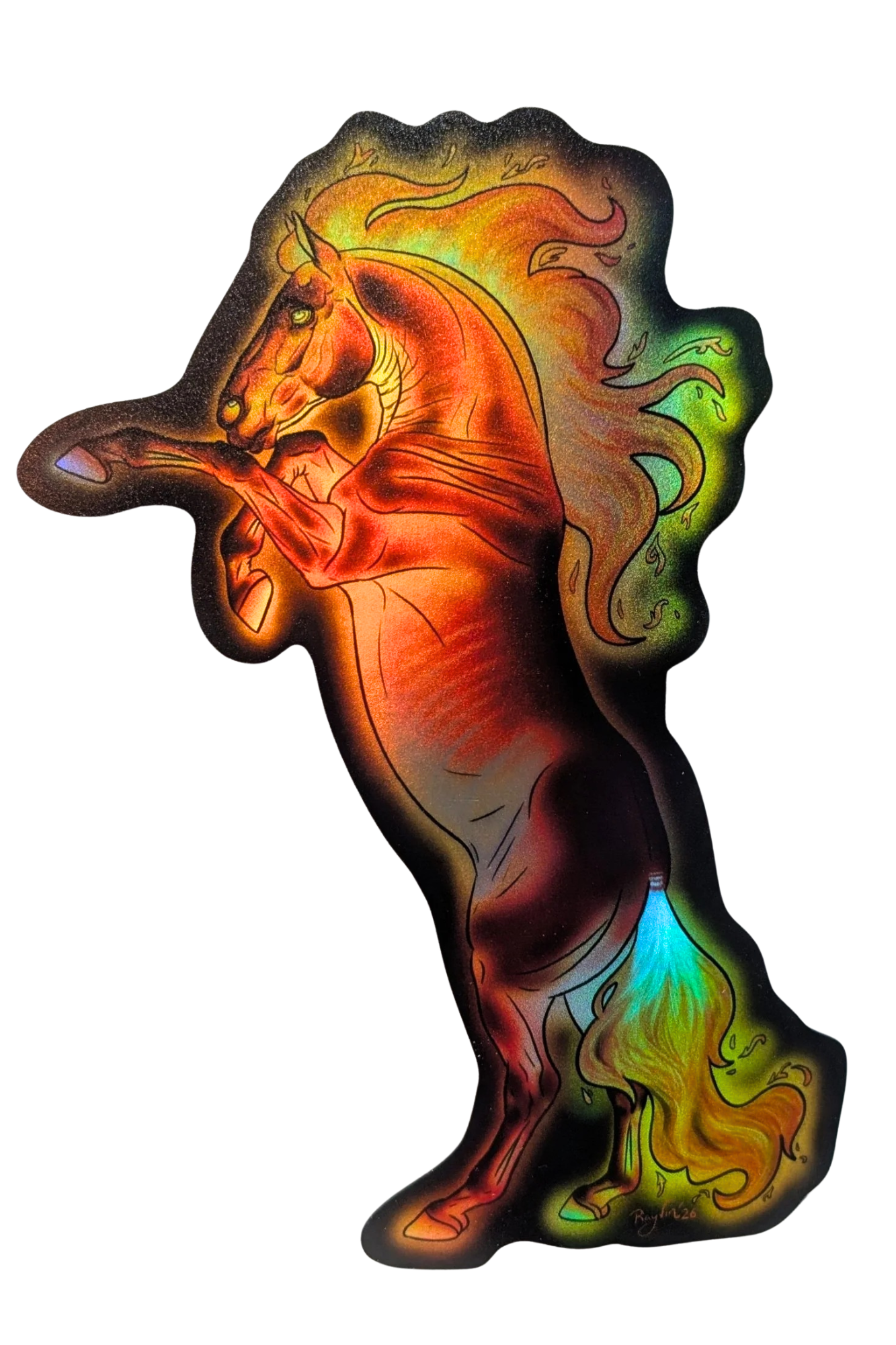 Fire Horse Sticker