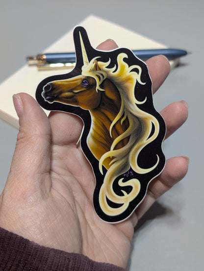 Luminance Unicorn Sticker