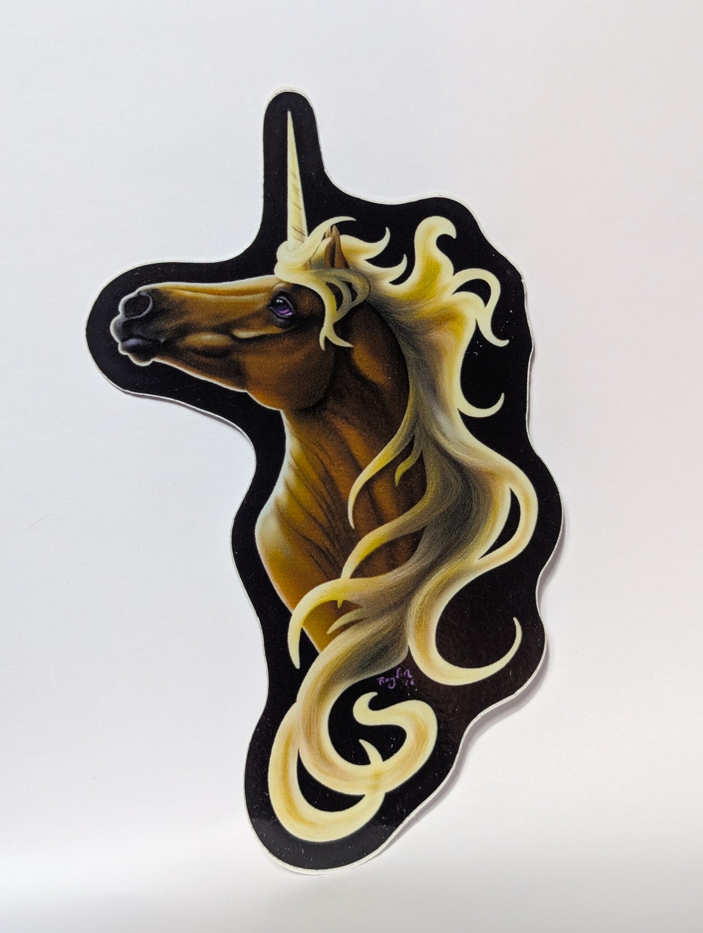 Luminance Unicorn Sticker