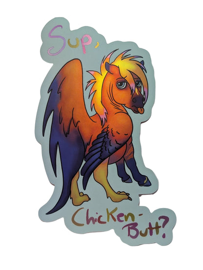 Chicken Butt - Hippalectryon- Sticker