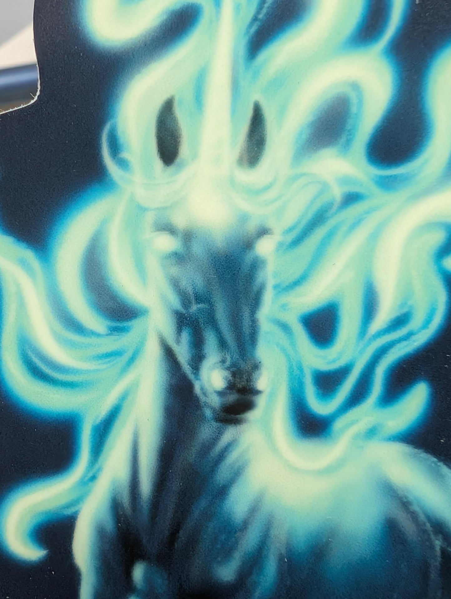 GLOW Unicorn Patronus Sticker