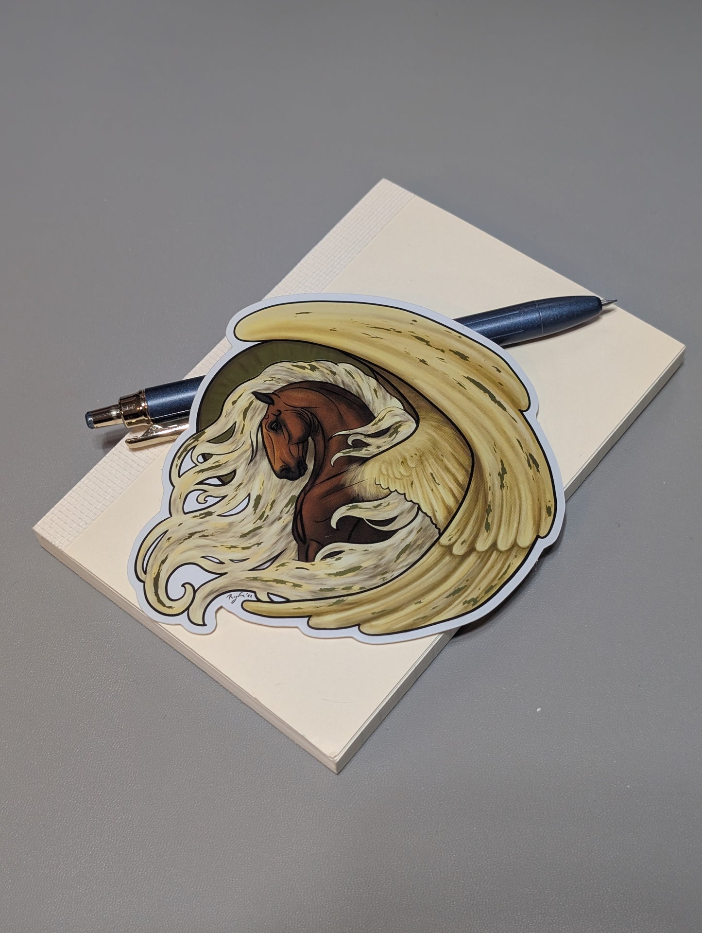 Guardian Angel Pegasus Sticker