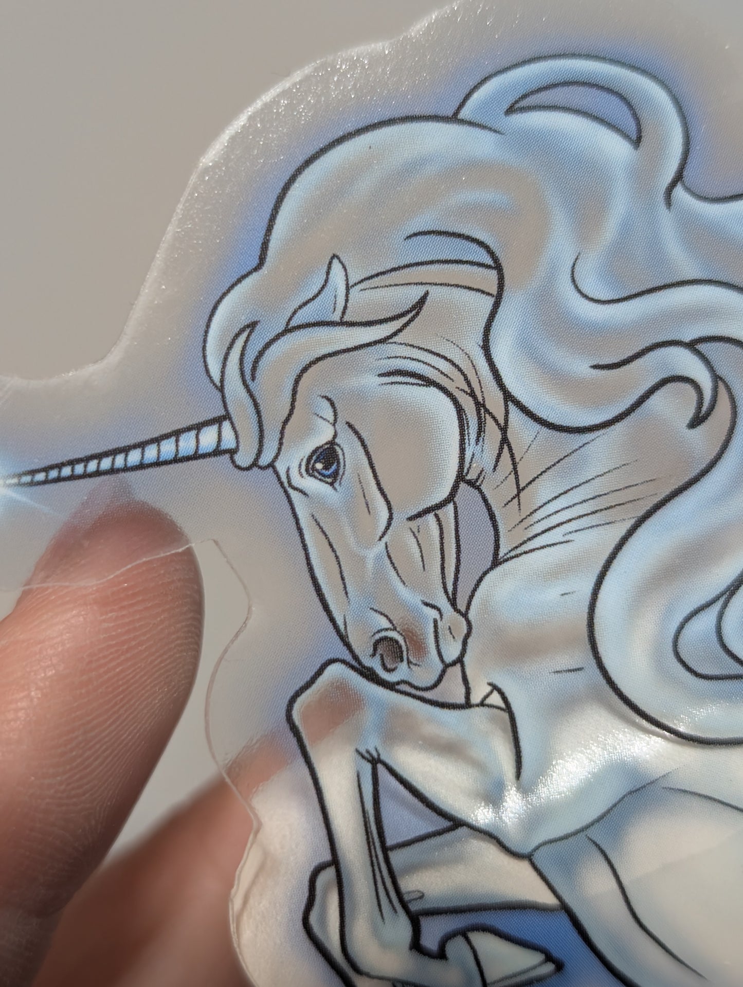 Ghost Unicorn Sticker