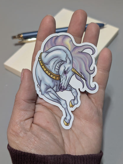 Spicy Rainbow Unicorn Sticker