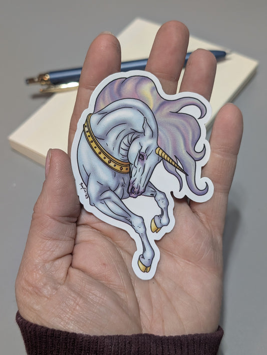 Spicy Rainbow Unicorn Sticker