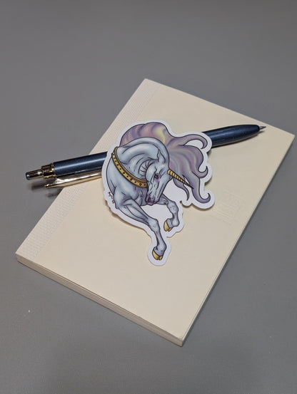 Spicy Rainbow Unicorn Sticker