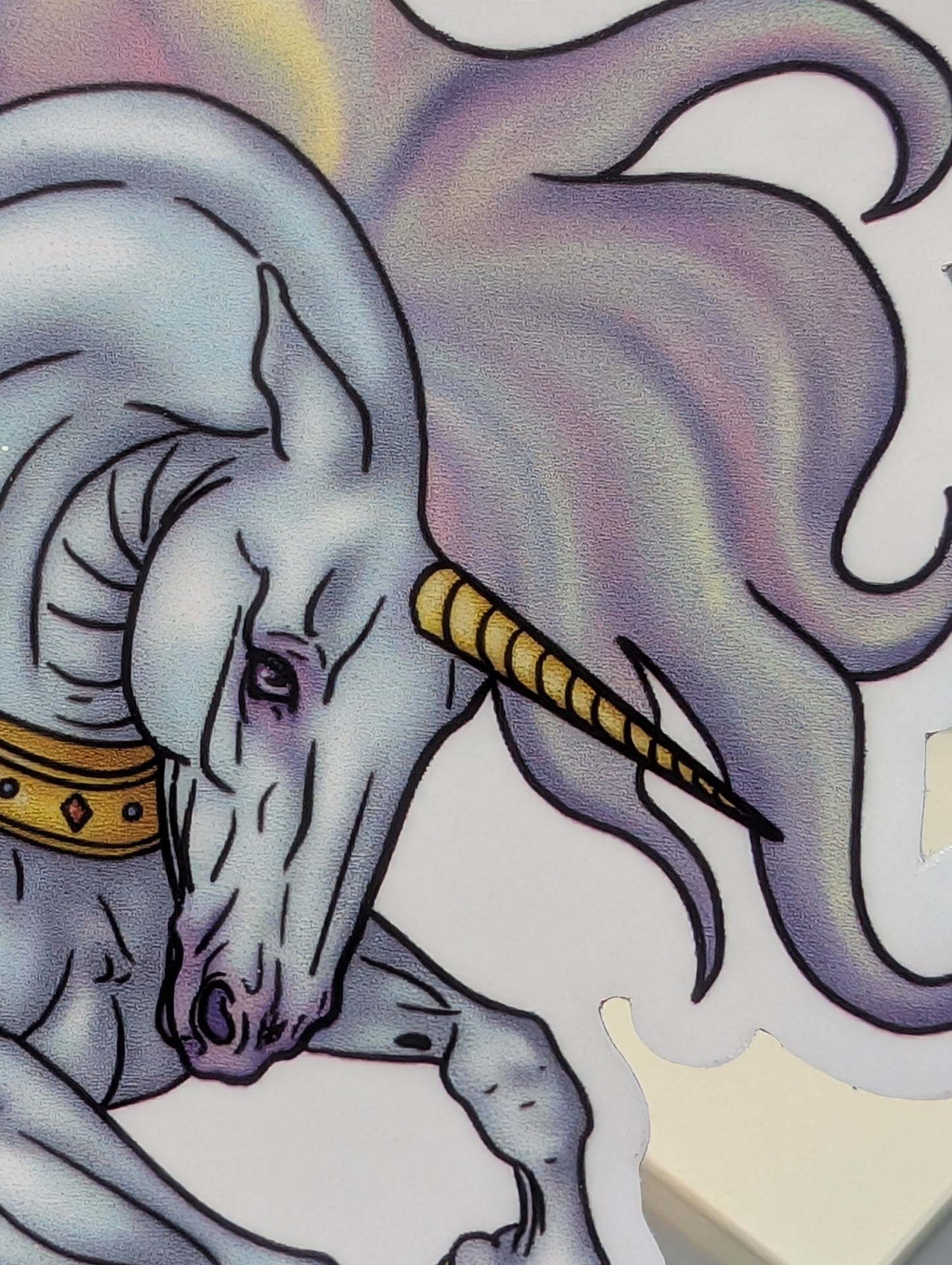 Spicy Rainbow Unicorn Sticker