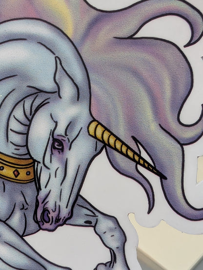Spicy Rainbow Unicorn Sticker