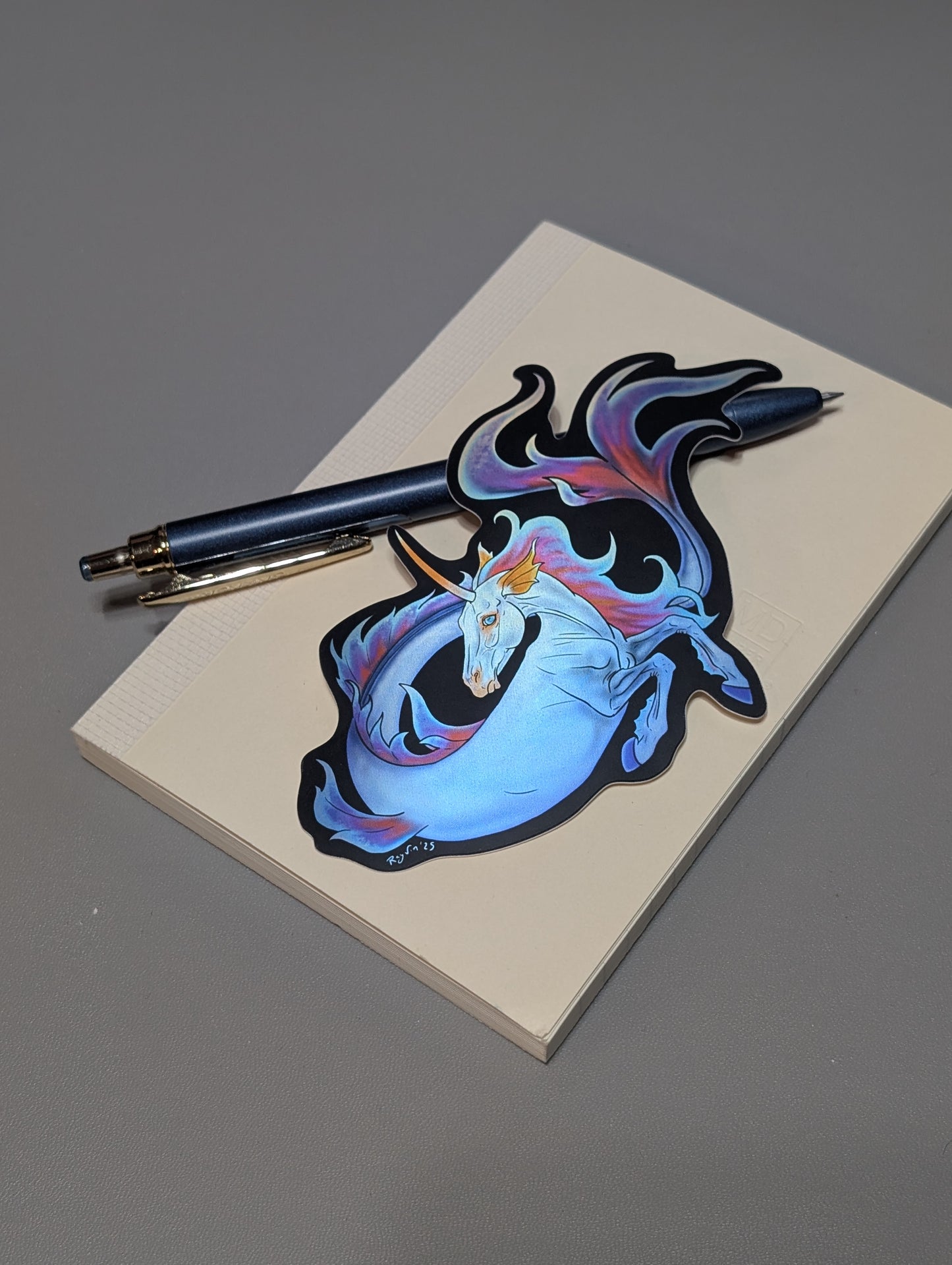 Sea Dragon Unicorn Sticker