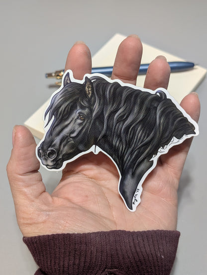 Canadian Wild Horse Wildie Sticker