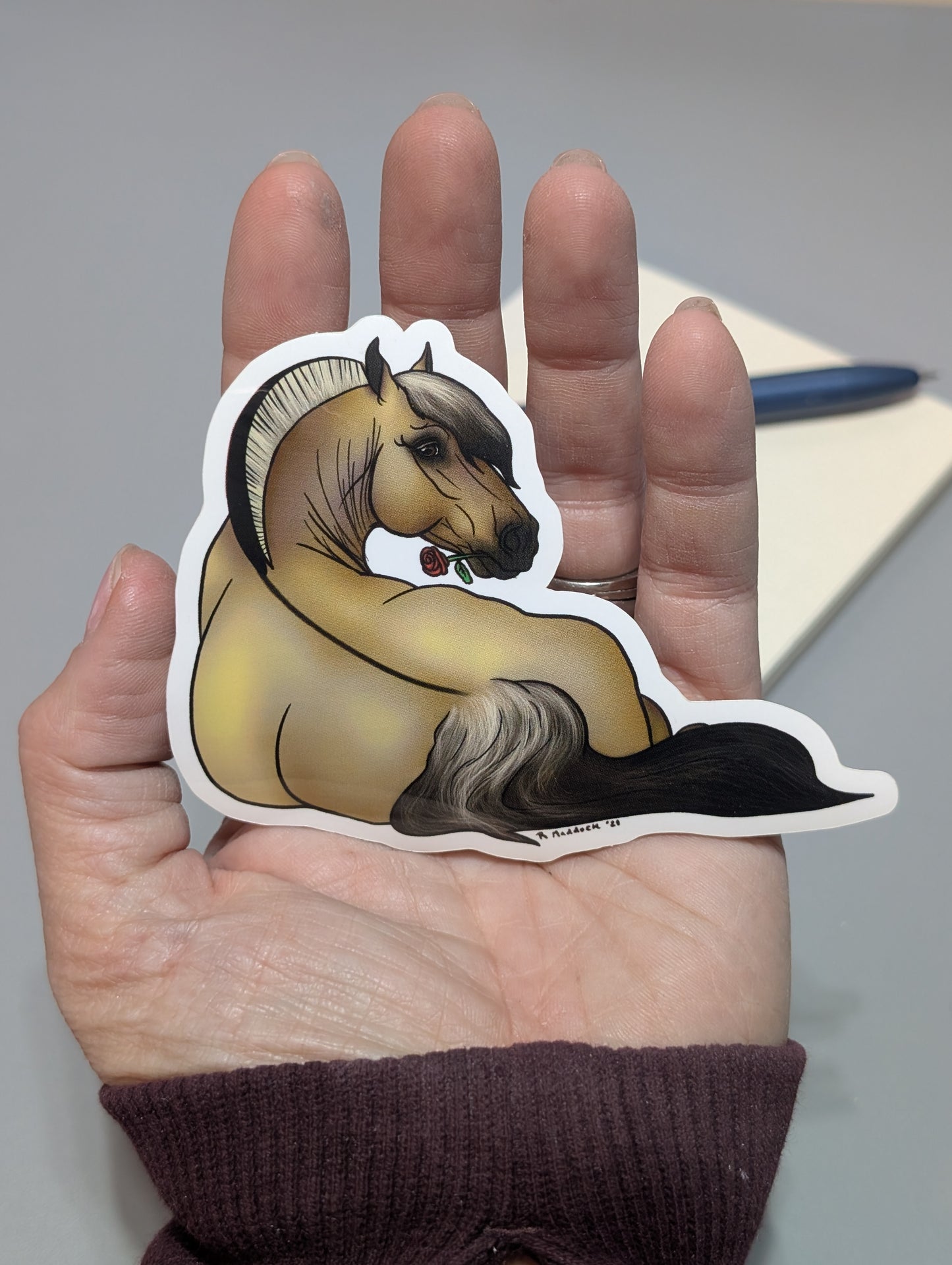 Dun Fjord Sticker