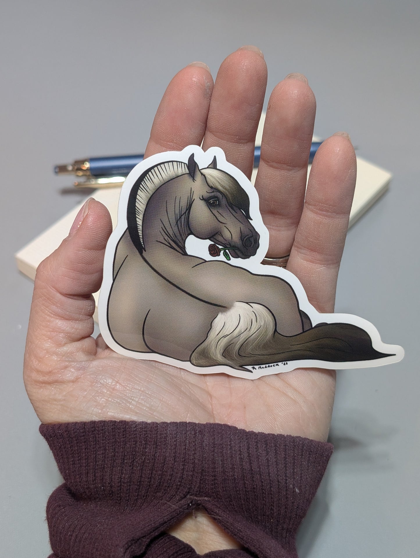 Grulla Fjord Sticker