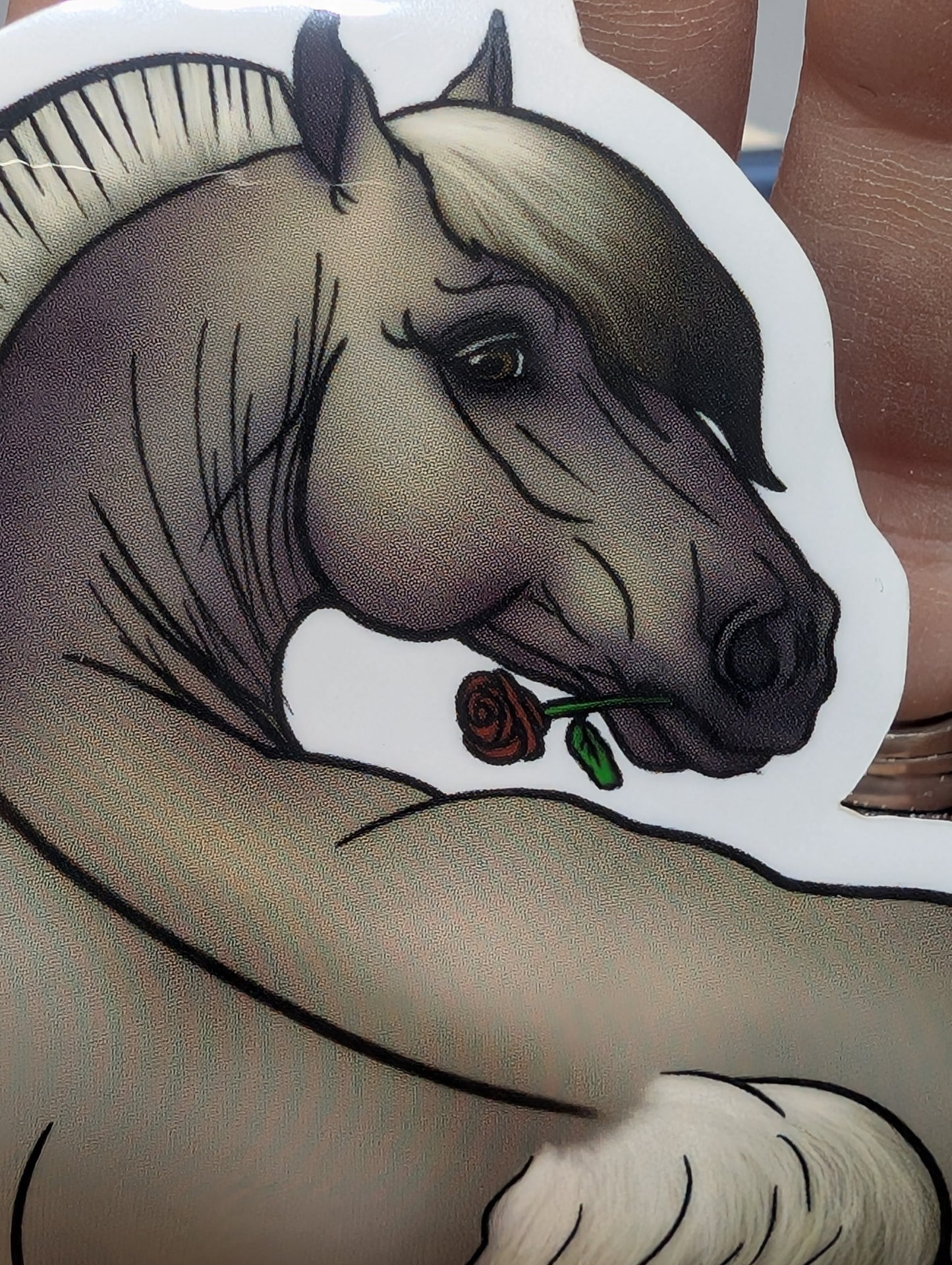 Grulla Fjord Sticker