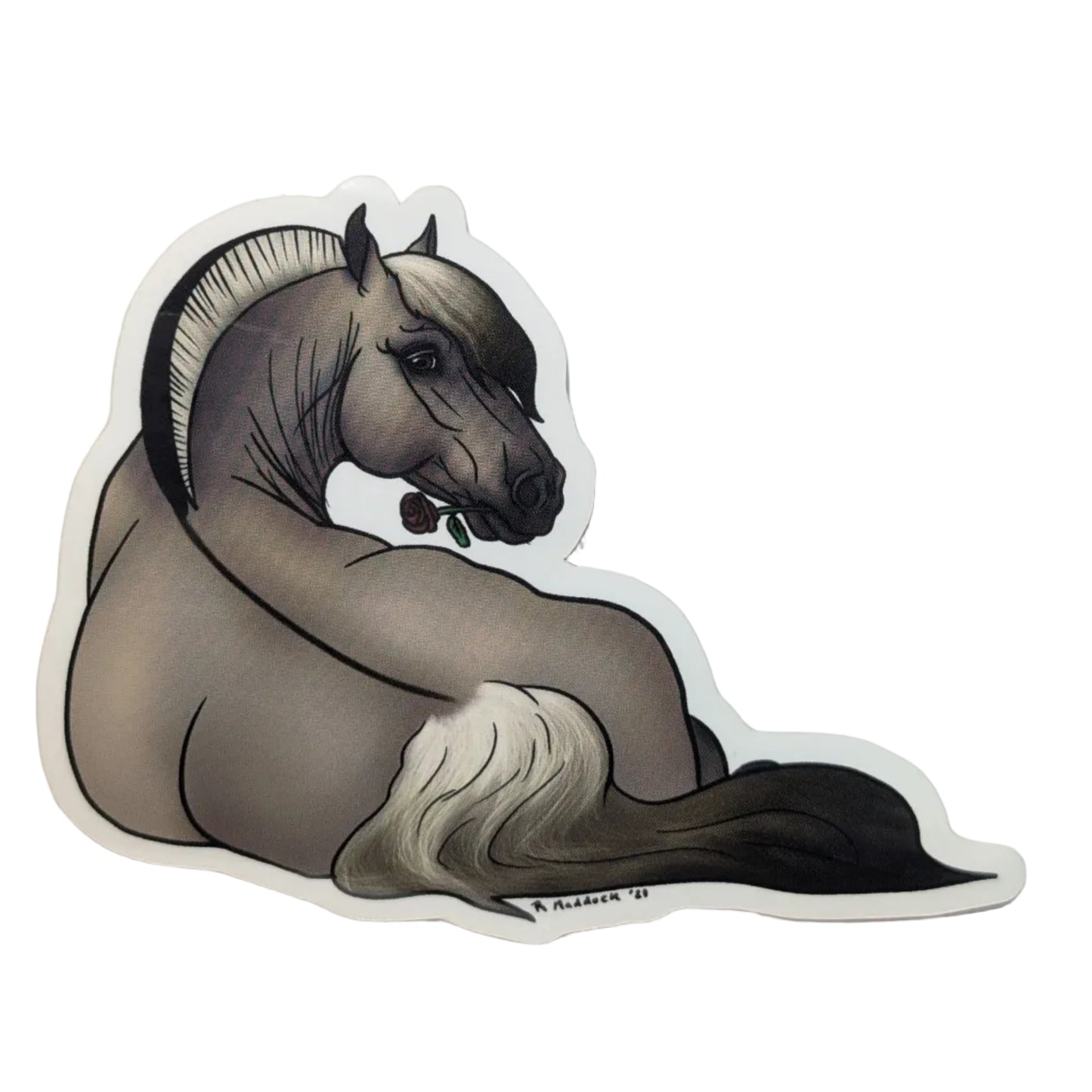 Grulla Fjord Sticker