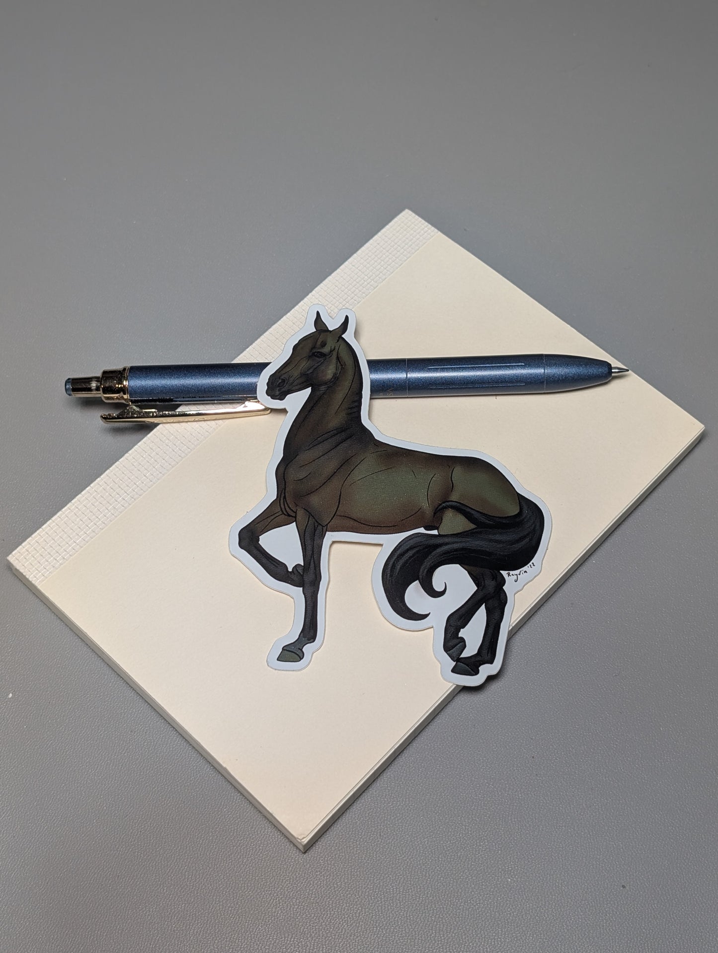 Buckskin Akhal Teke Sticker