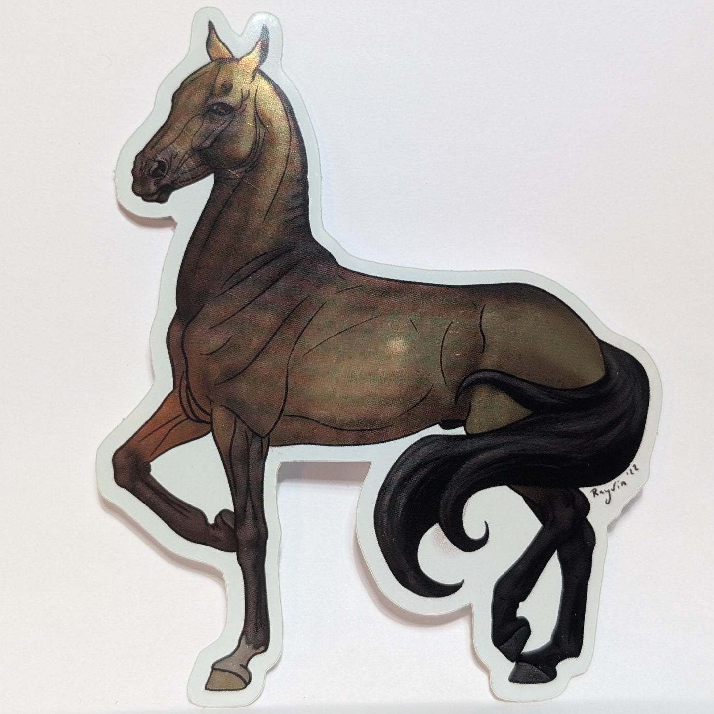 Buckskin Akhal Teke Sticker