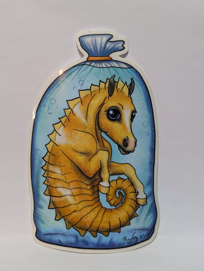 Sea Horse Sticker