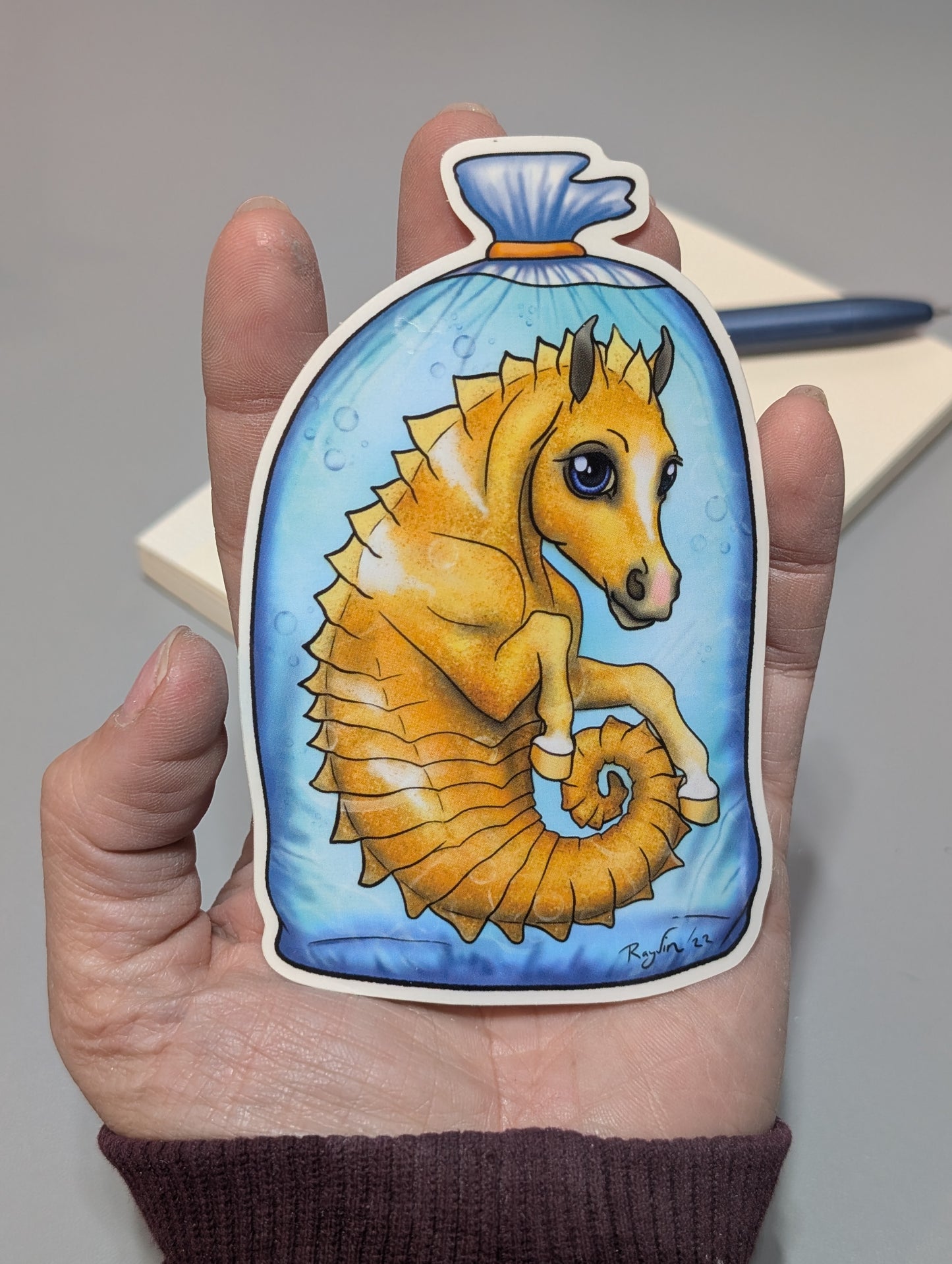 Sea Horse Sticker