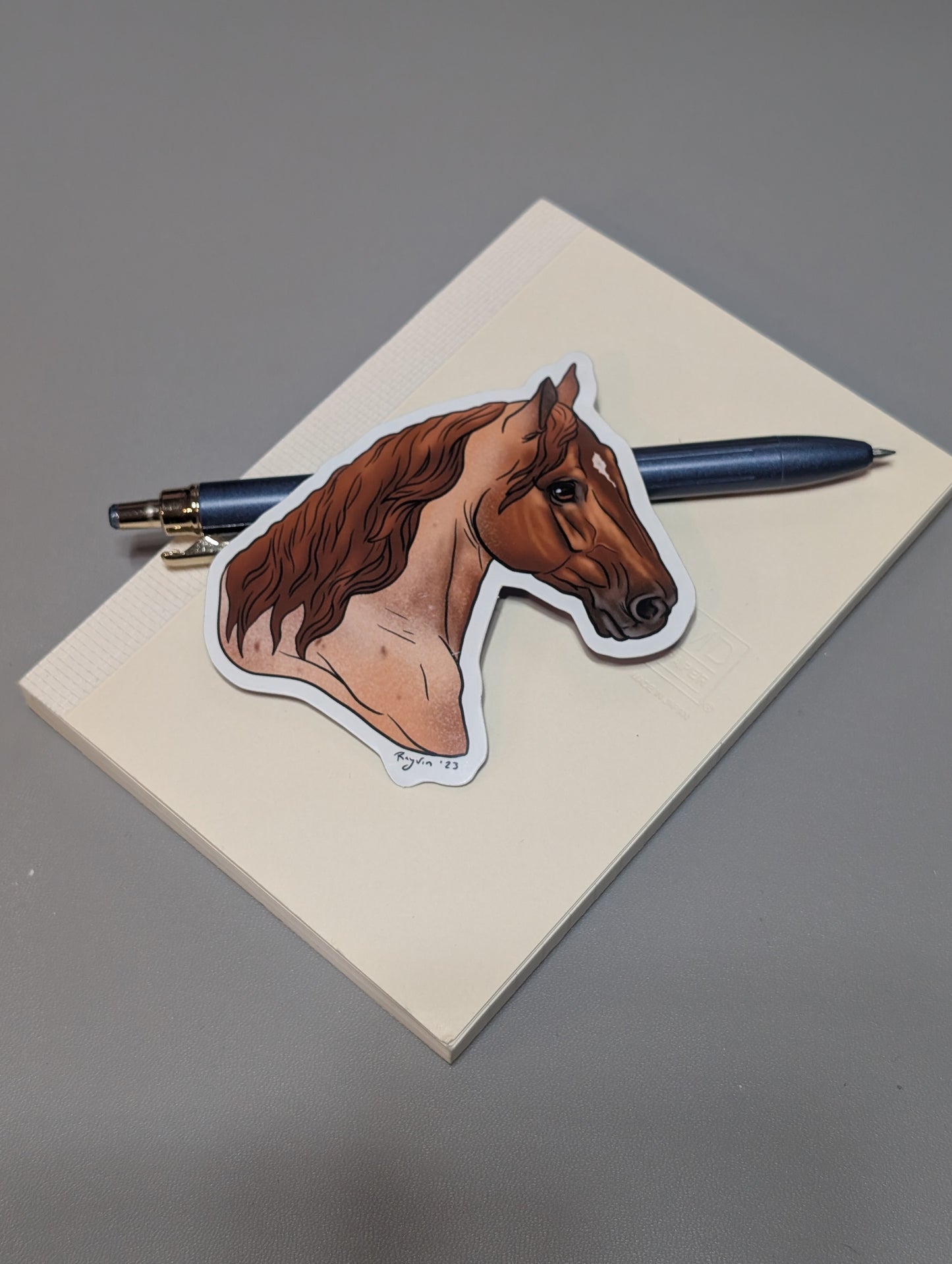 Red Roan Sticker