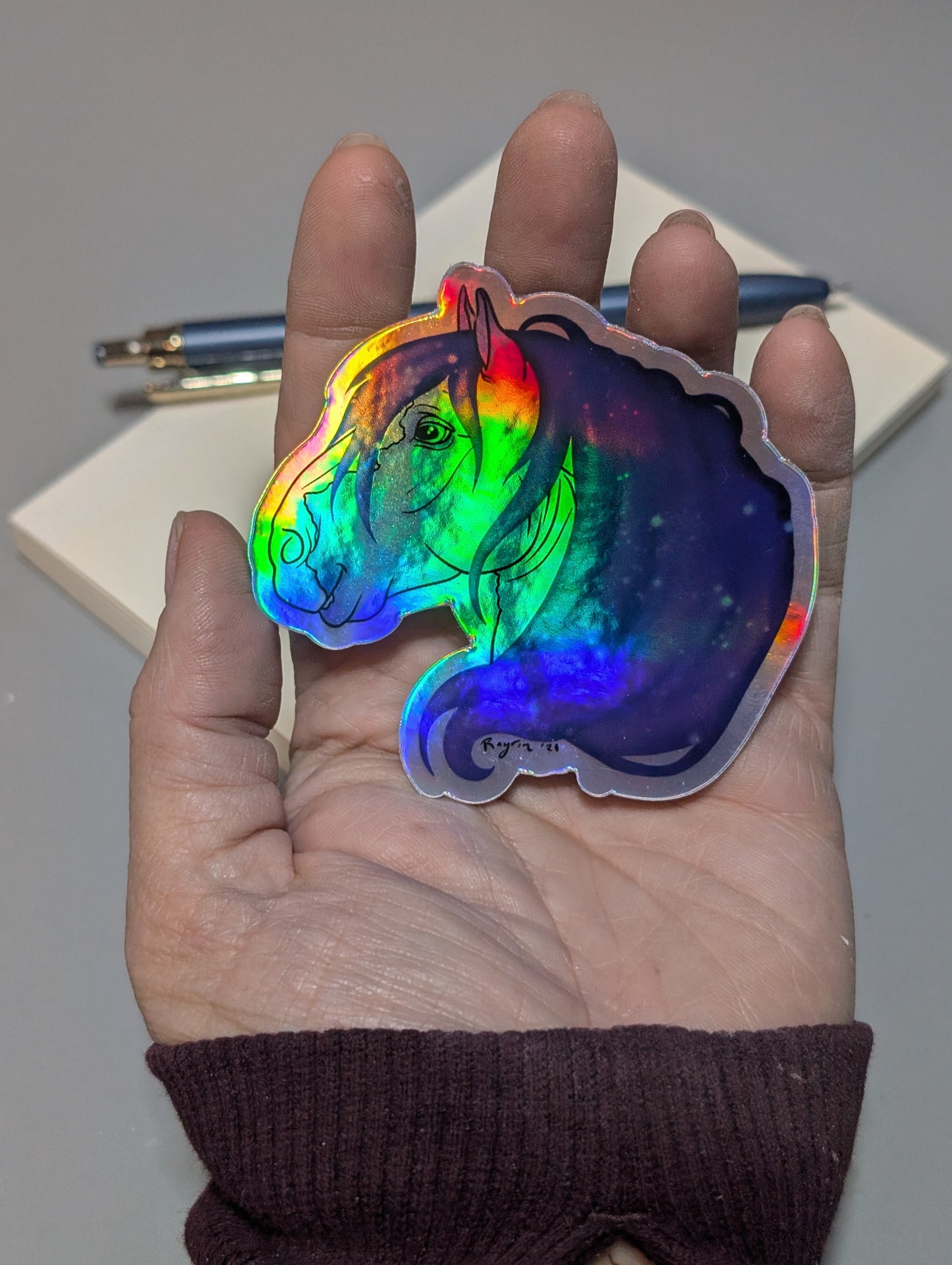 Galaxy Draft Sticker