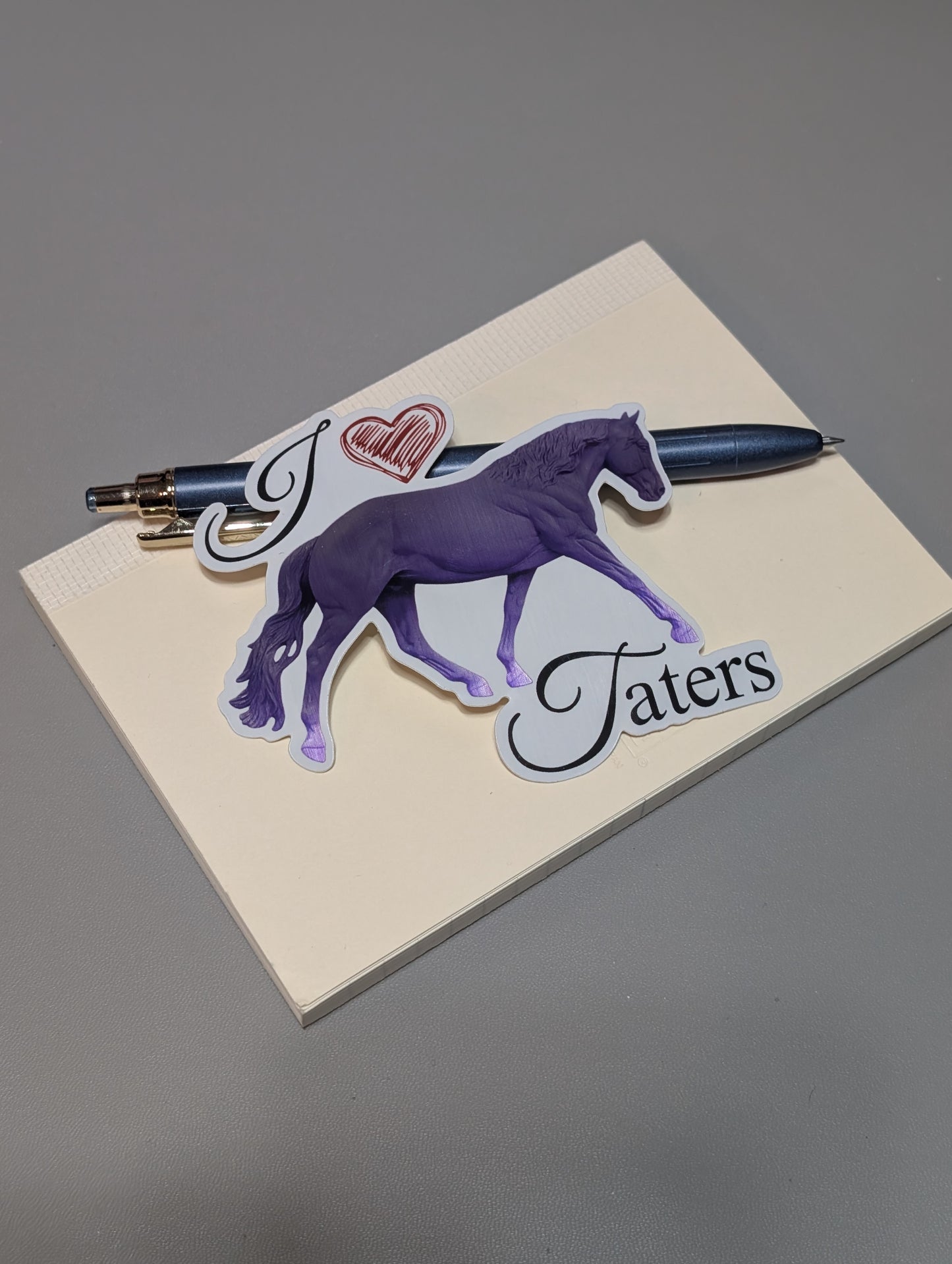 I Heart Taters Sticker
