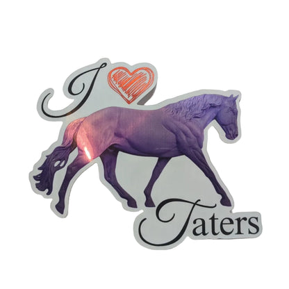 I Heart Taters Sticker
