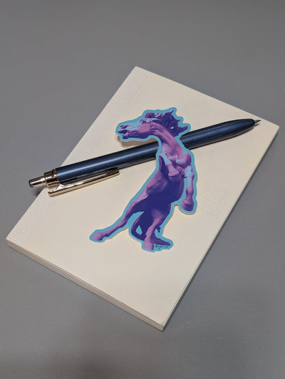 Biter Deco Horse Sticker