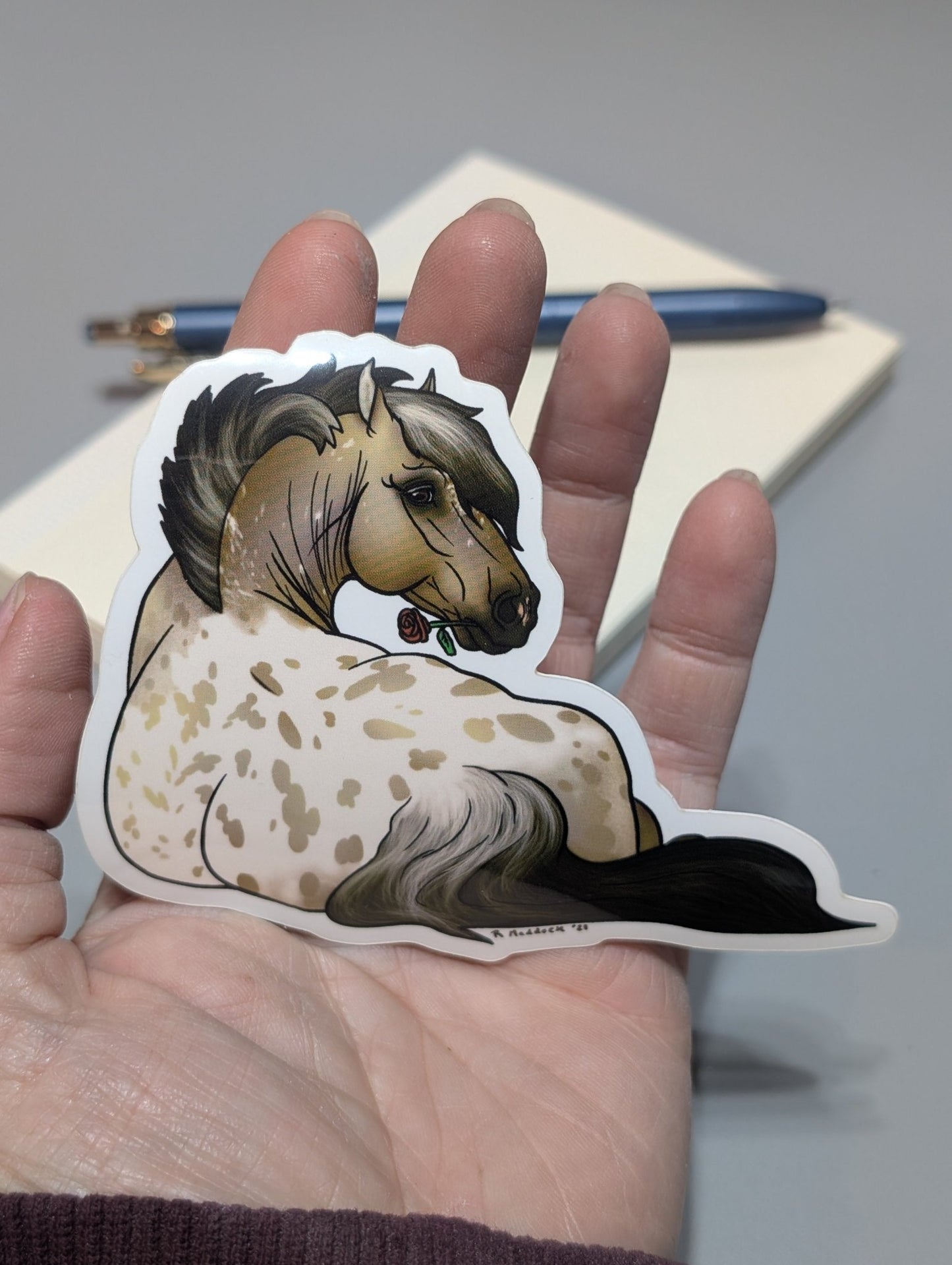 Appaloosa Fjord Sticker - Khrysalis Studios