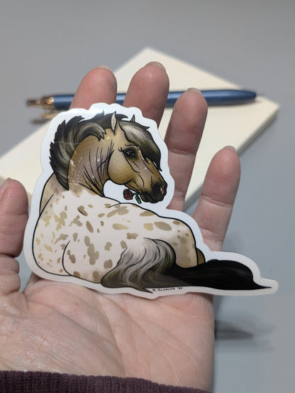 Appaloosa Fjord Sticker - Khrysalis Studios