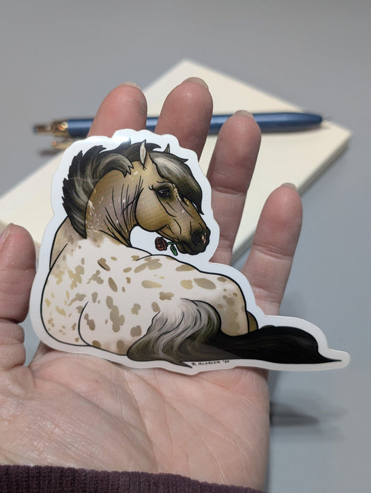 Appaloosa Fjord Sticker - Khrysalis Studios