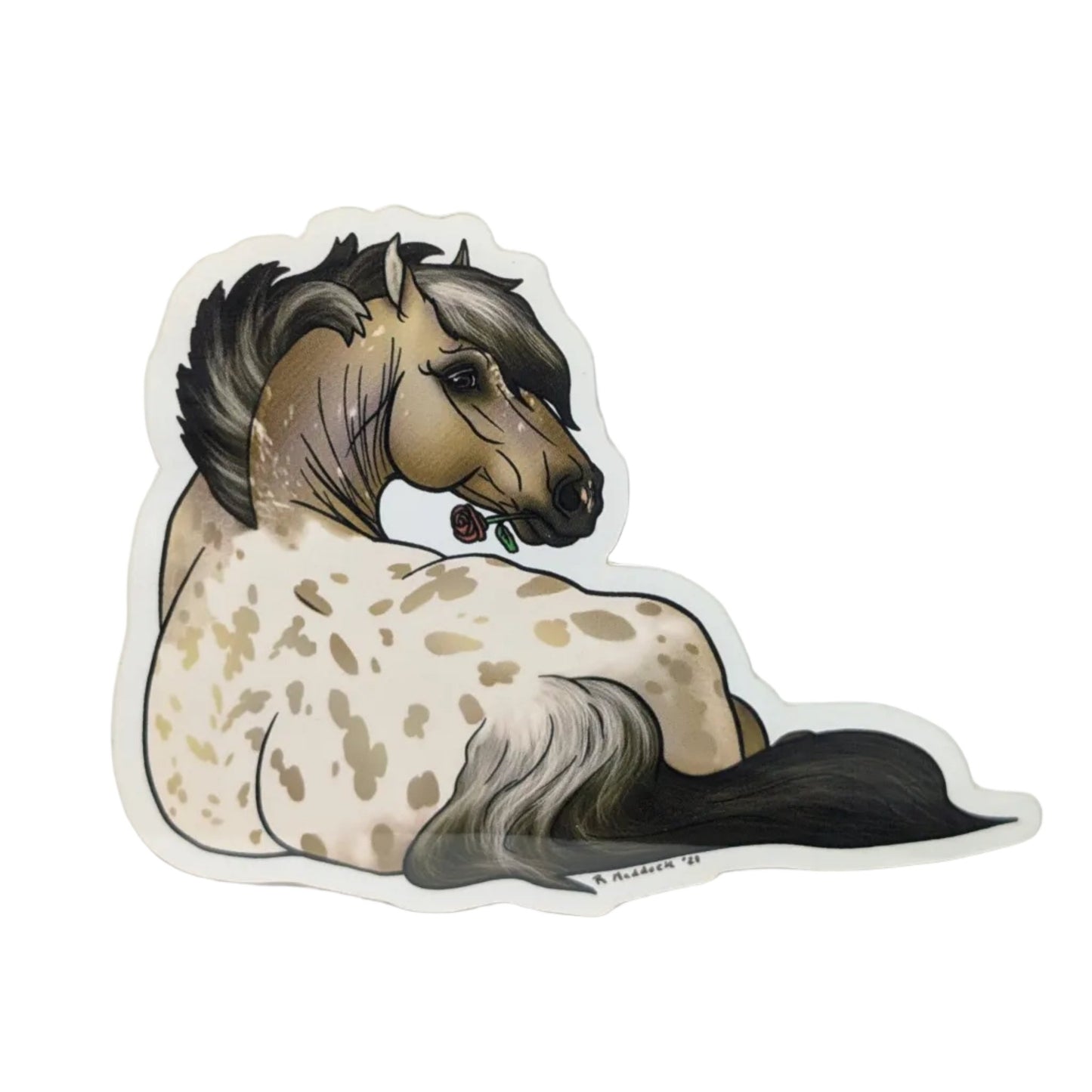 Appaloosa Fjord Sticker - Khrysalis Studios