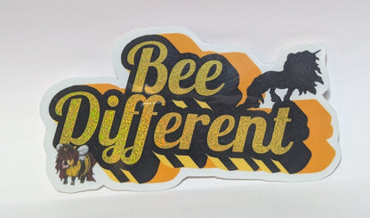 Bee Different Sticker - Khrysalis Studios