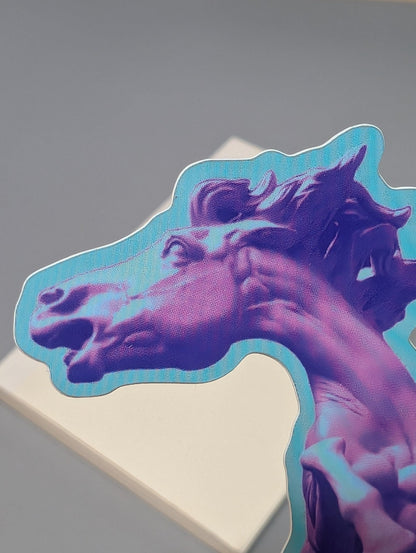 Biter Deco Horse Sticker - Khrysalis Studios