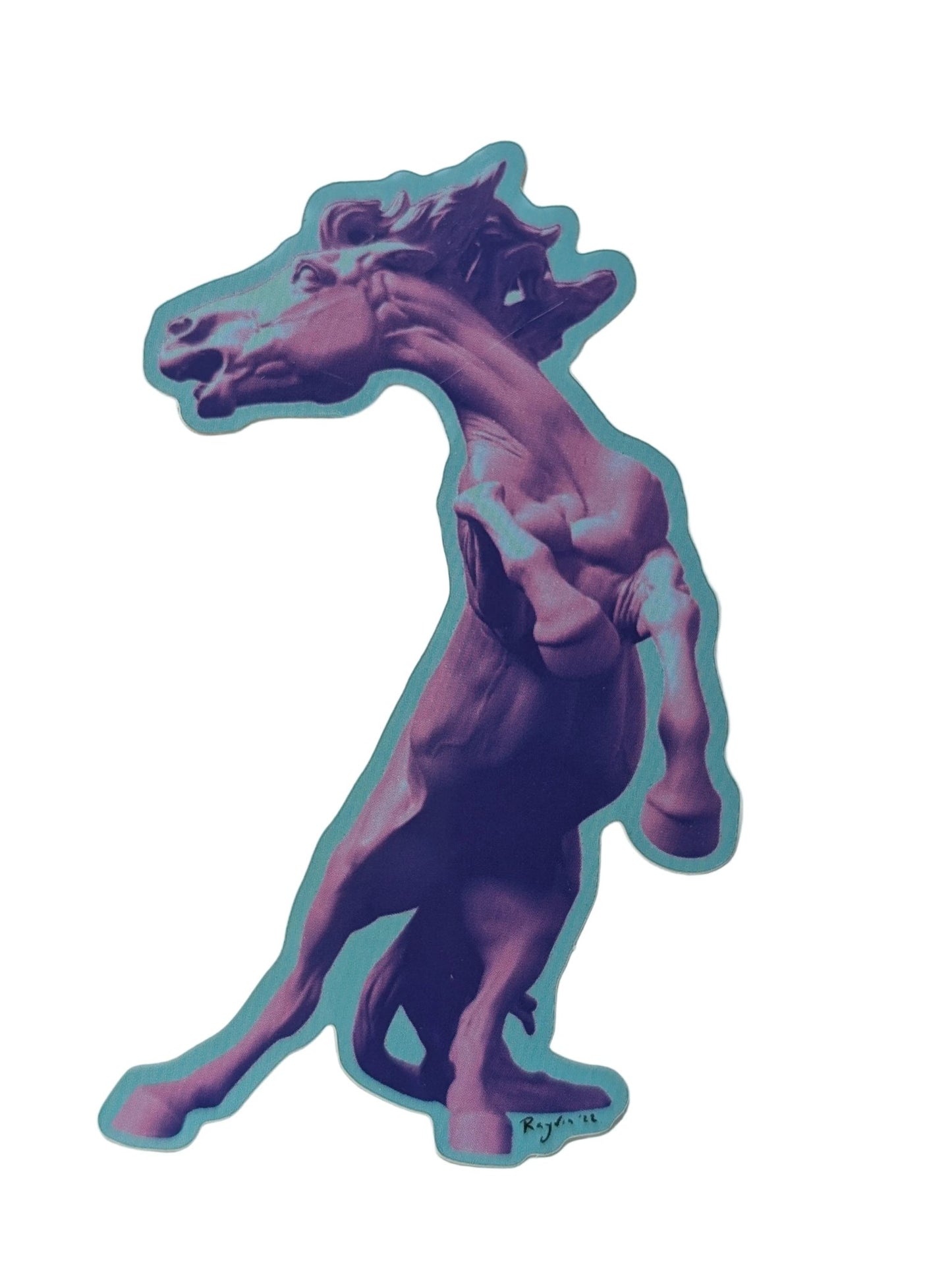Biter Deco Horse Sticker - Khrysalis Studios