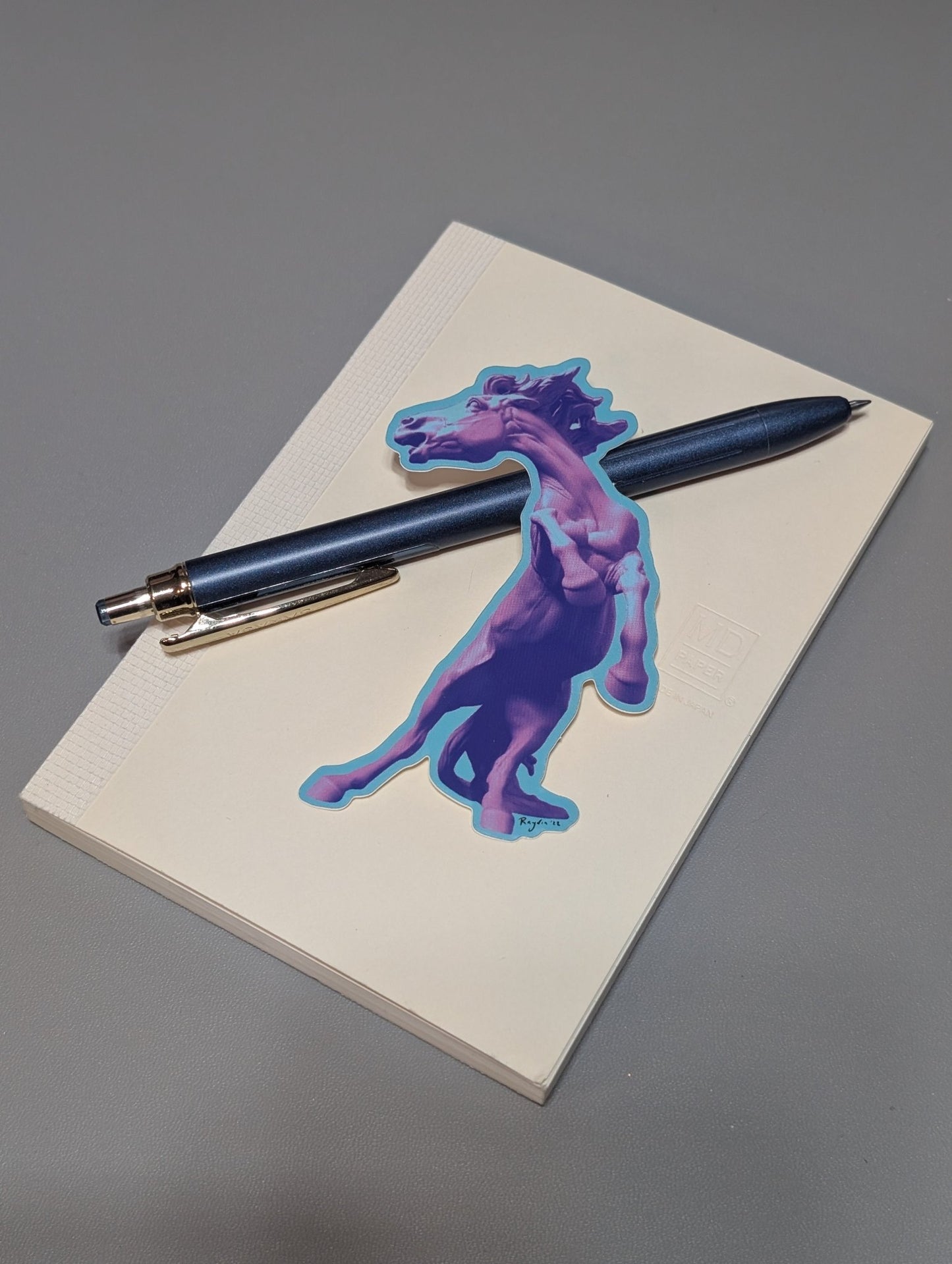 Biter Deco Horse Sticker - Khrysalis Studios