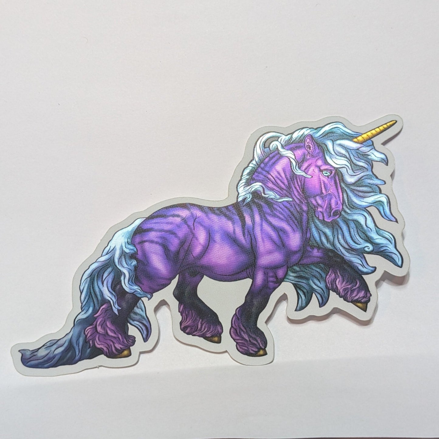 Bombus Draft Unicorn Sticker - Khrysalis Studios